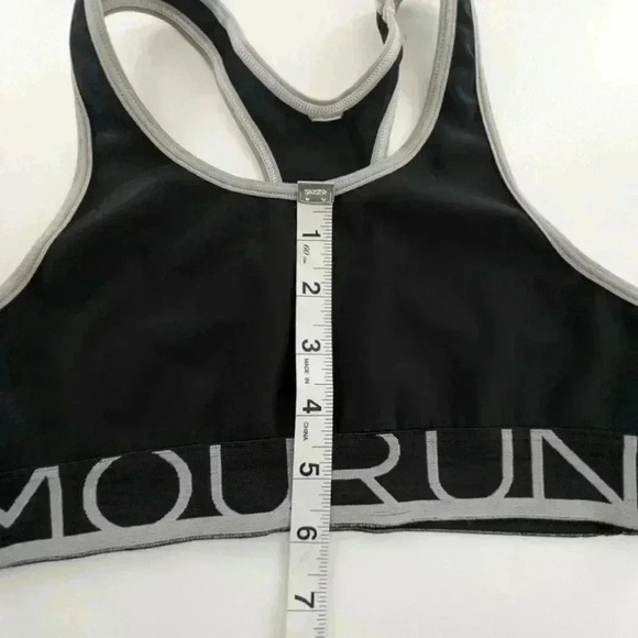 under armour black and gray sports bra without padding size XS/S - Picture 5 of 5